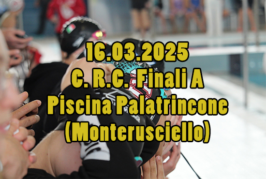 Finali A piscina Palatrincone 16.03.25